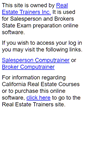 Mobile Screenshot of californiarealestatecourses.com